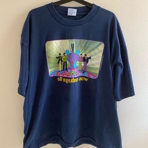 1999 Beatles All together Now yellow submarine tee